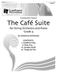 Cafe Suite Orchestra Scores/Parts sheet music cover